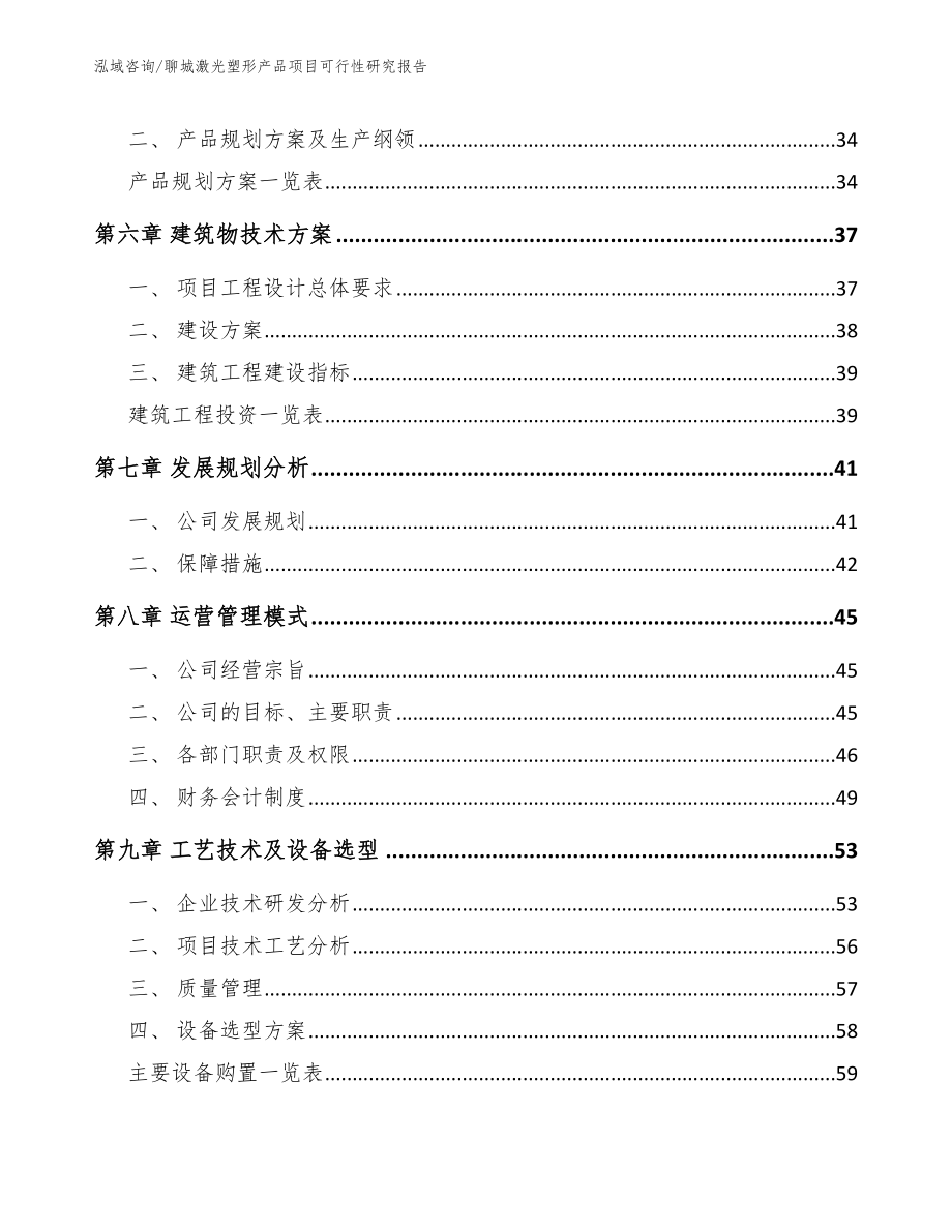 聊城激光塑形产品项目可行性研究报告模板范本_第4页