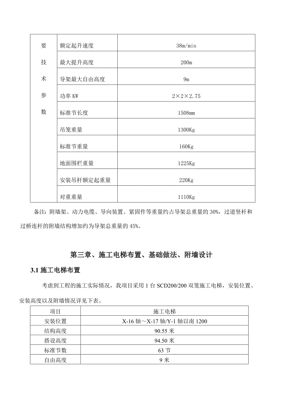 施工电梯基础设计及总包管理方案_第5页