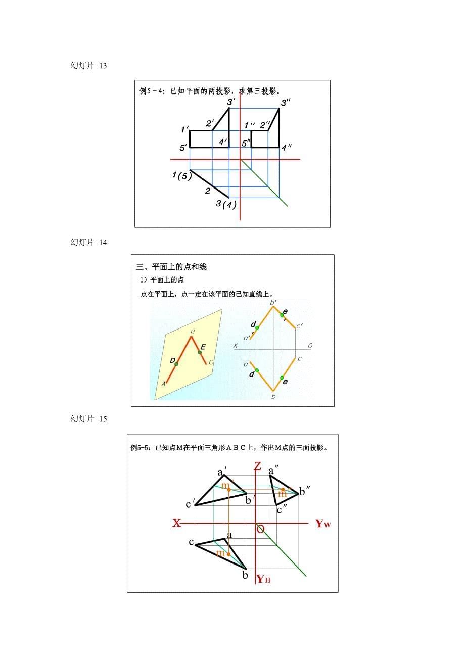 第 五 章平 面 的 投 影.doc_第5页