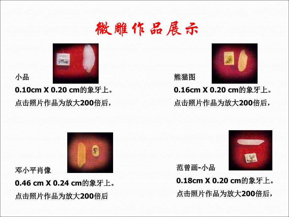 作品上六只平均毫米的熊猫放在绣花针针孔里_第4页