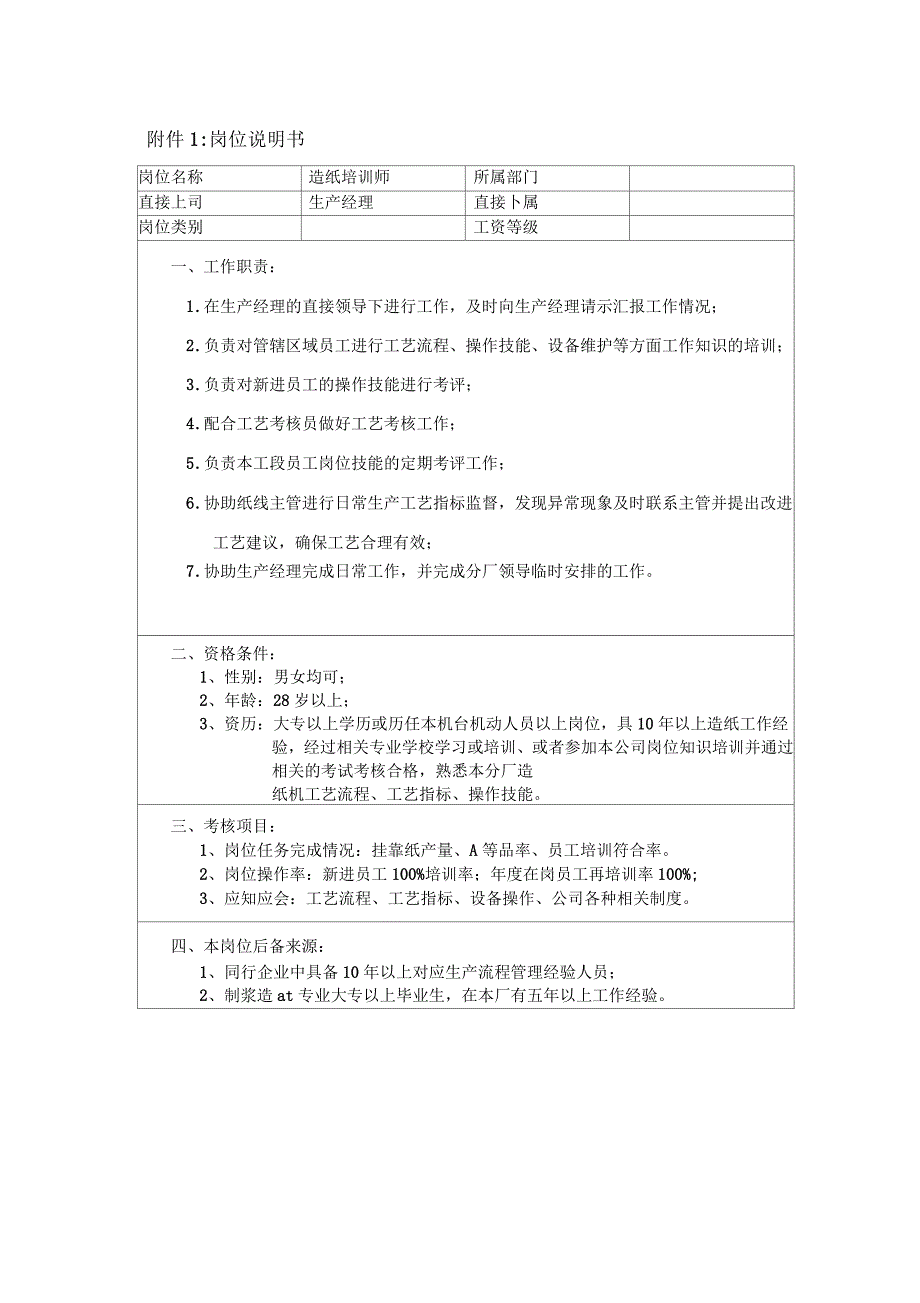 岗位适应性跟班培训方案_第3页