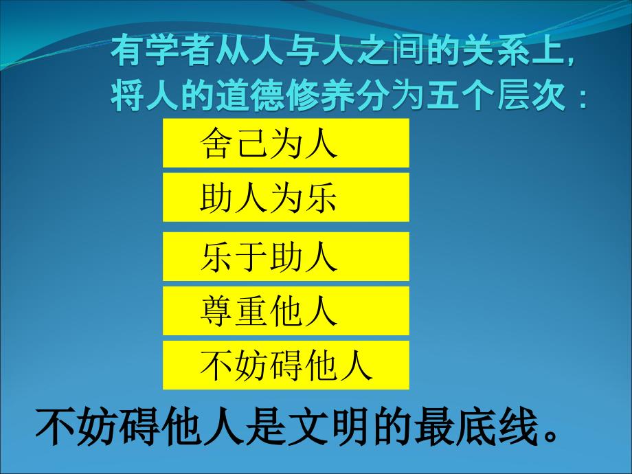 不妨碍他人是文明最底线主题班会分析_第3页