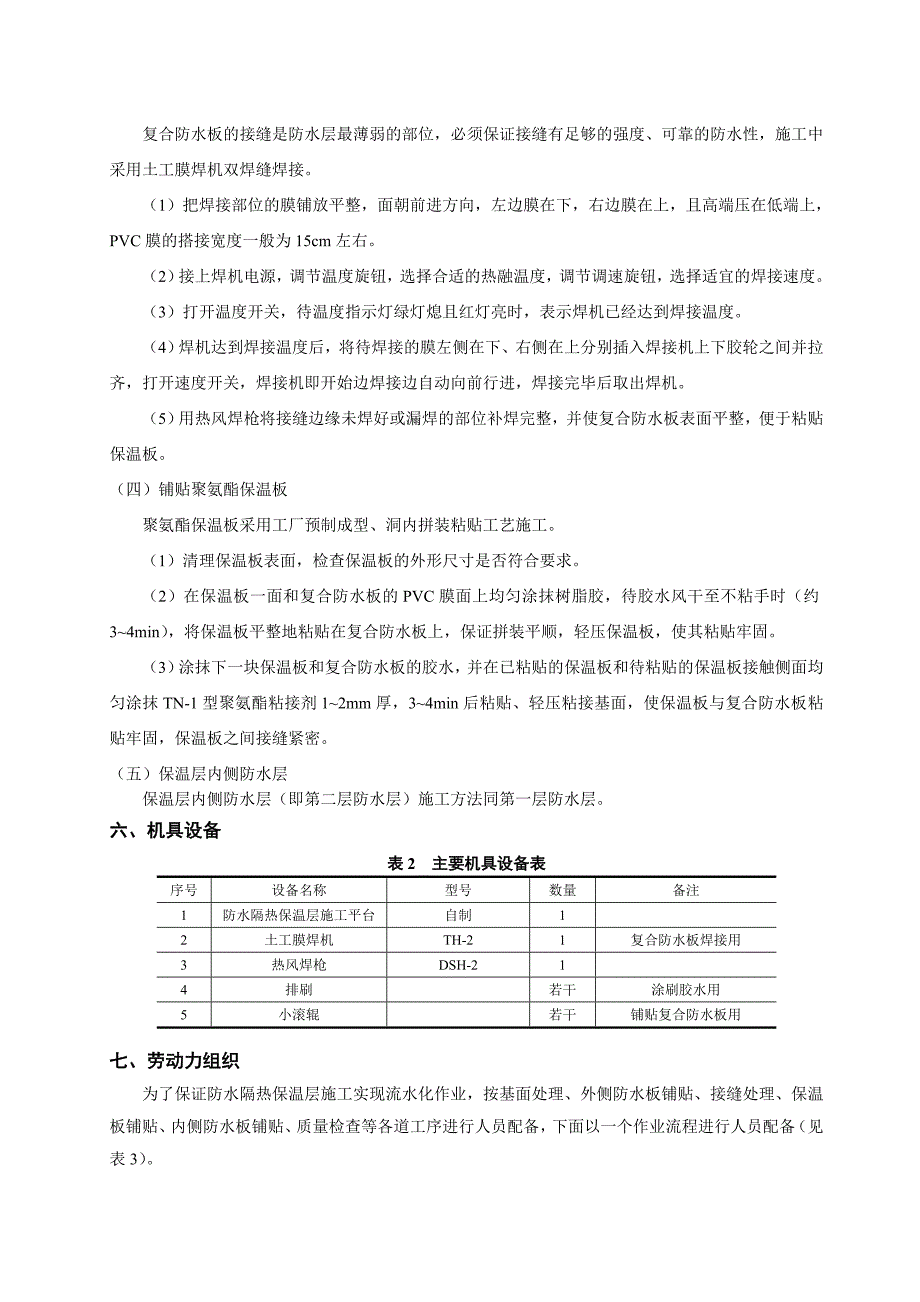 高原冻土隧道防水隔热保温层粘贴施工工法_第3页