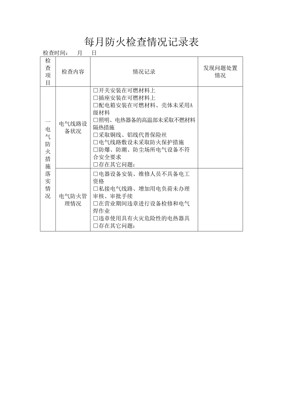 电气设备检查记录_第3页