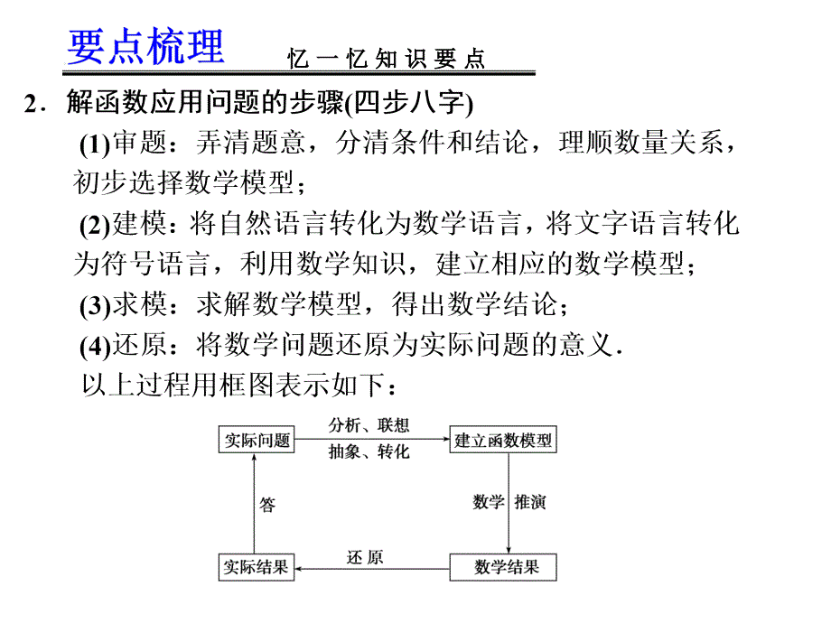 高考数学一轮复习讲义第二章函数模型及其应用_第4页