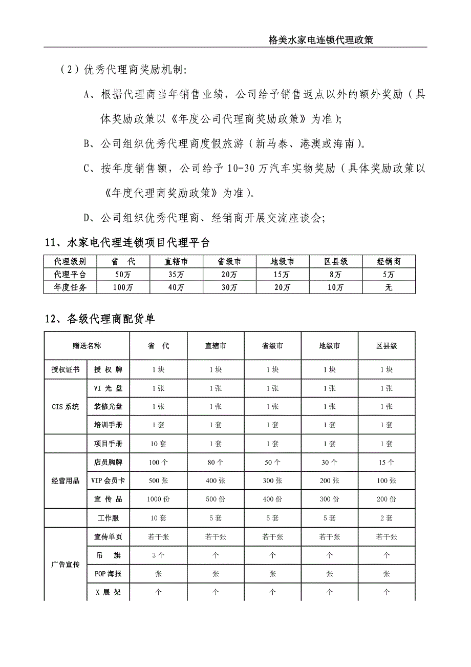 格美水家电代理政策及说明_第4页