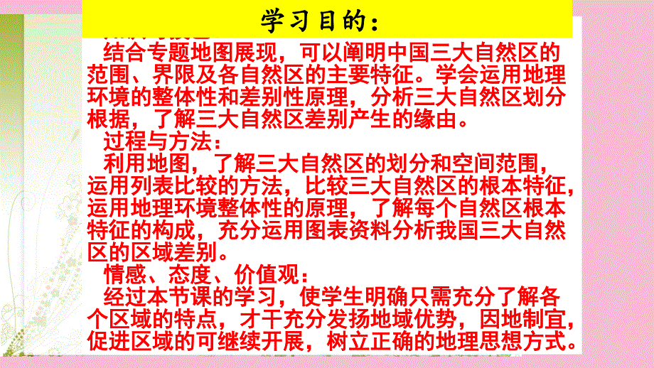 高中地理鲁教版必修三1.2自然环境和人类活动的区域差异公开课教学ppt课件_第3页