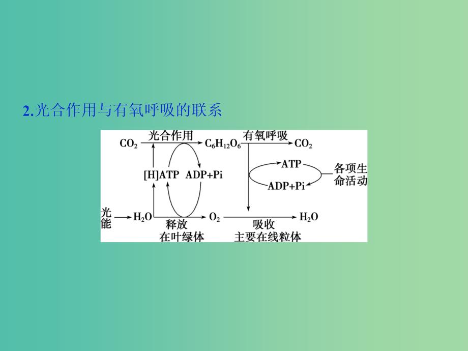 2019届高考生物一轮复习第三单元细胞的能量供应和利用加强提升课一光合作用与呼吸作用之间的关系及其实验探究课件.ppt_第4页