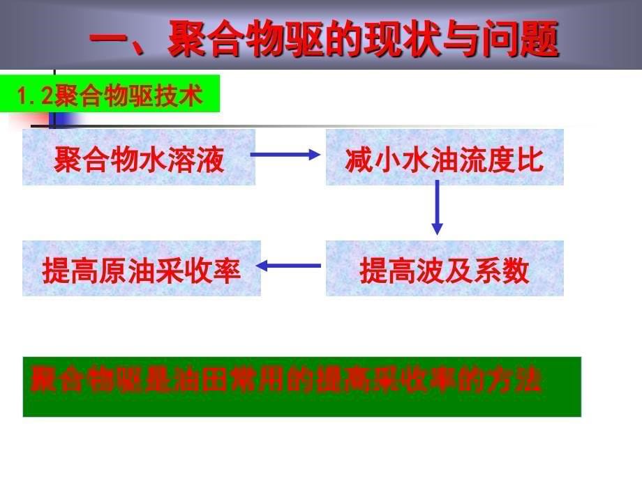 聚合物驱的现状及存在的问题及其后续提高采收率技术_第5页