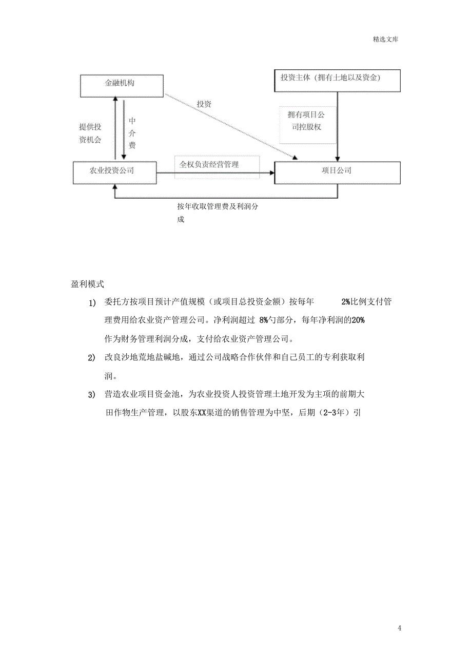 农业投资公司设立方案_第4页