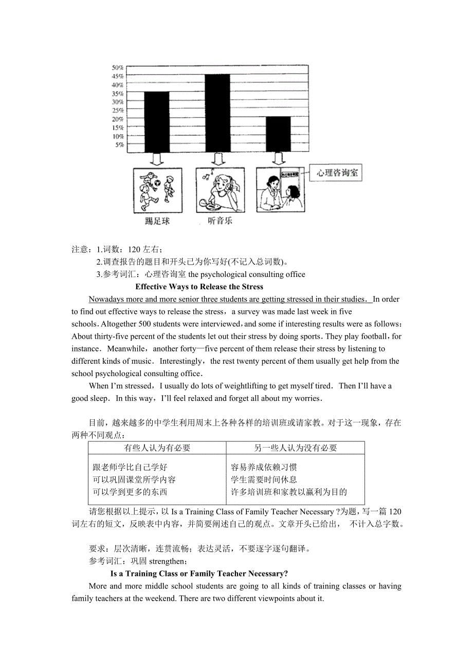 [最新]2012年高考英语书面表达精练篇.doc_第5页