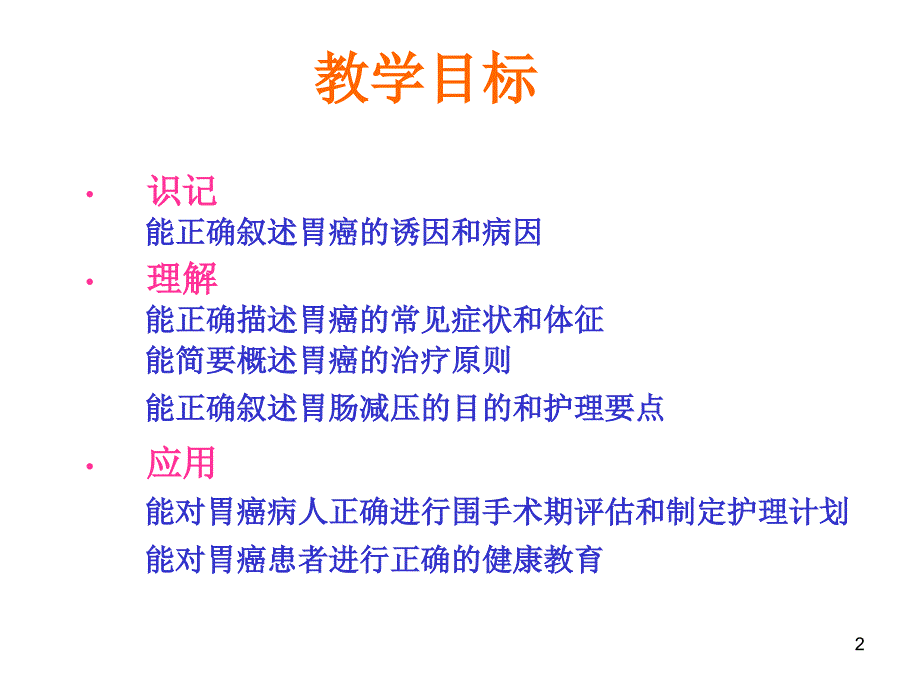 胃癌病人的护理ppt课件_第2页