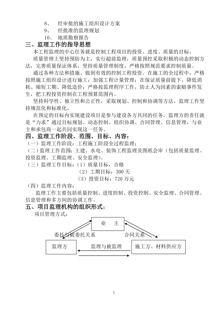 精品资料（2021-2022年收藏）某大厦监理规划新_第3页