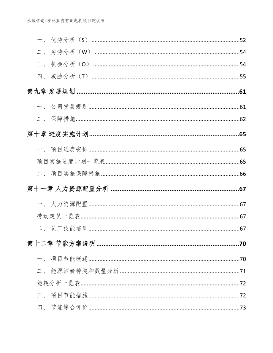 桂林直流有刷电机项目建议书【范文参考】_第3页