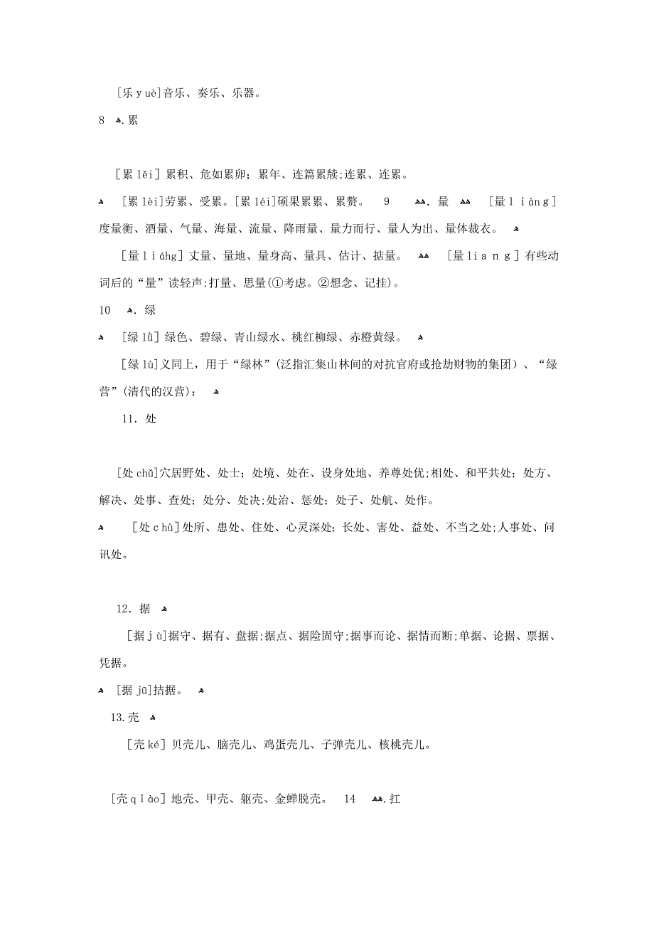 高考必会的139个多音字_第2页