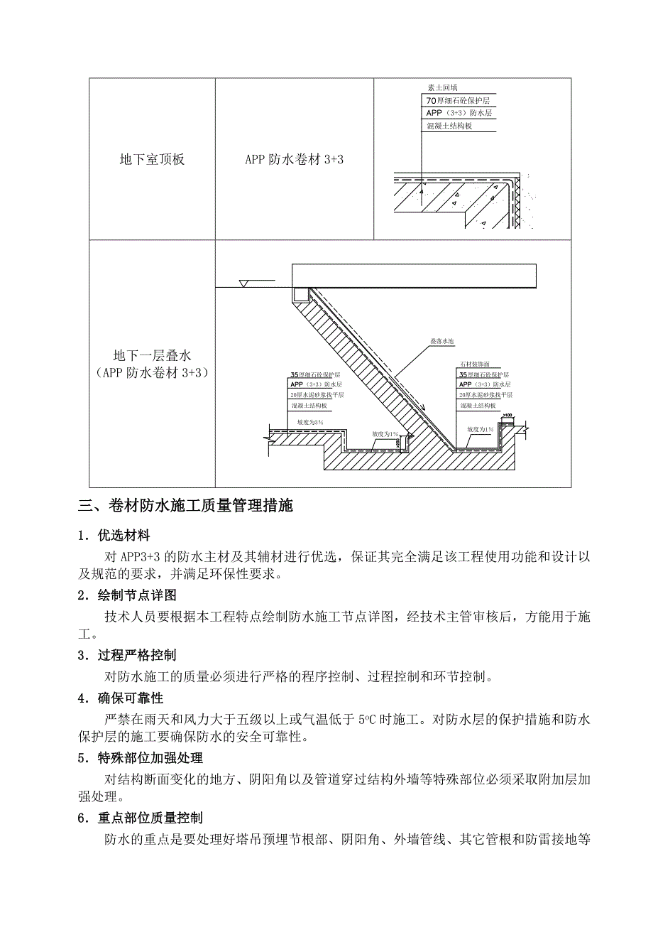 五星级饭店防水工程施工方案_第3页