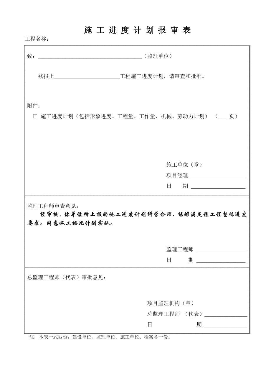 土建开工报审资料(含施工组织设计)_第5页