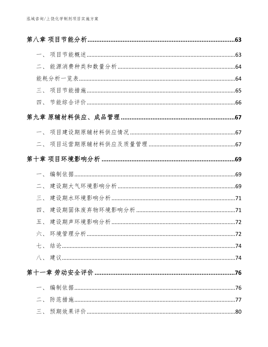 上饶化学制剂项目实施方案_第4页