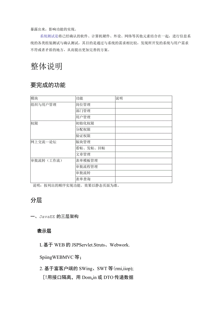 办公自动化系统OA系统分析与设计_第4页