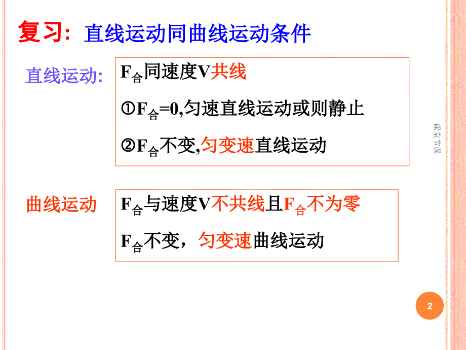 《向心力与向心加速度》1ppt课件【课堂优讲】_第2页