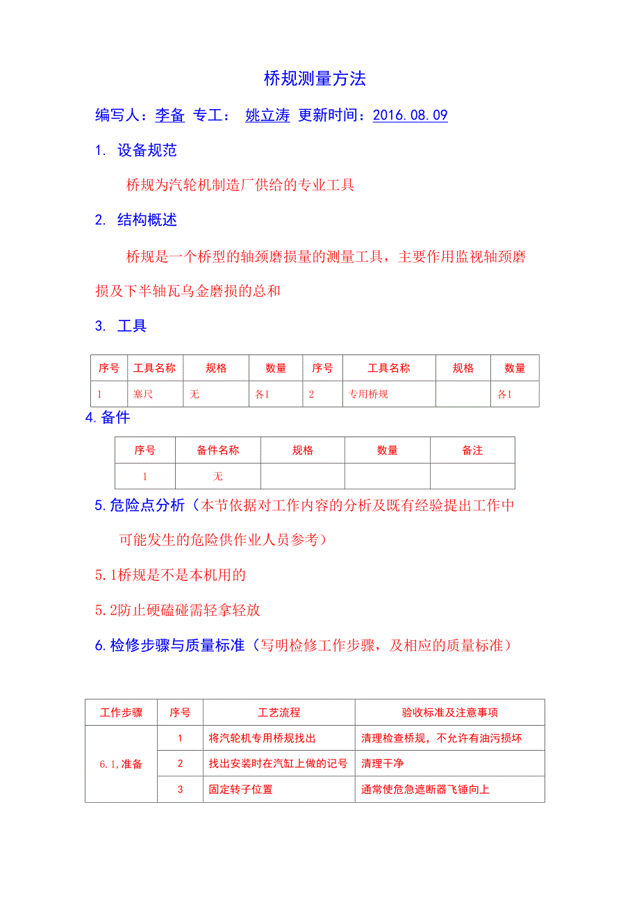 桥规测量方法_第1页