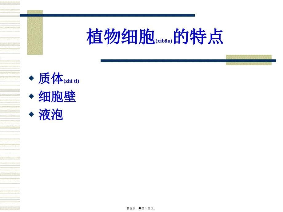 医学专题—第一节植物细胞6257_第5页