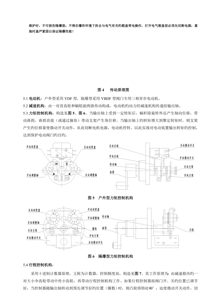 电动阀专项说明书_第4页