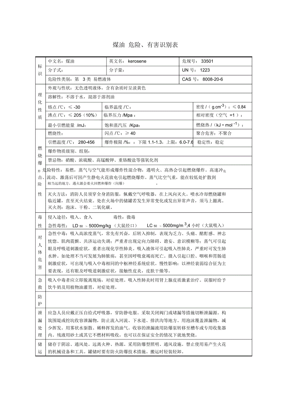 (完整版)煤油理化性质表_第1页