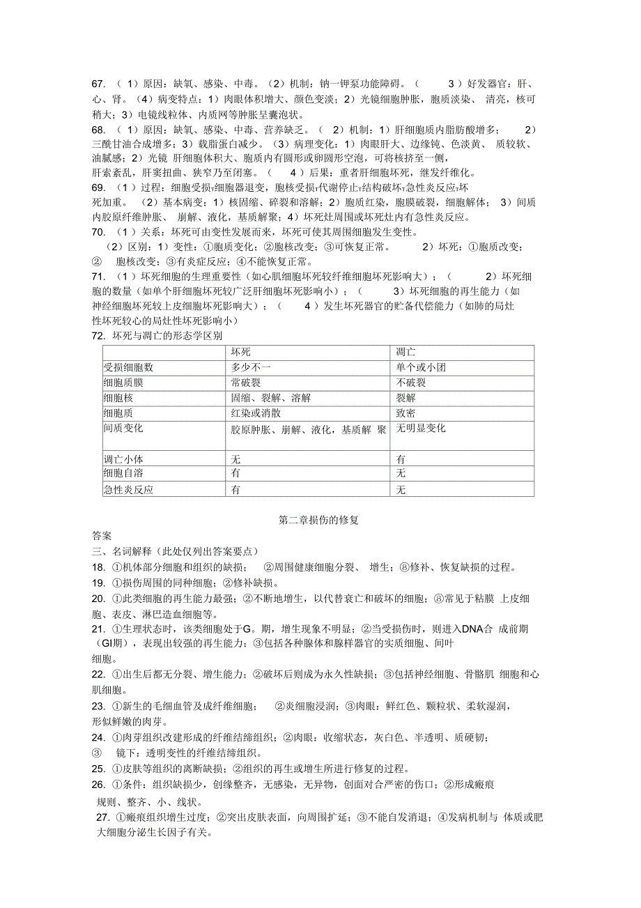 病理学名词解释VS问答题_第2页