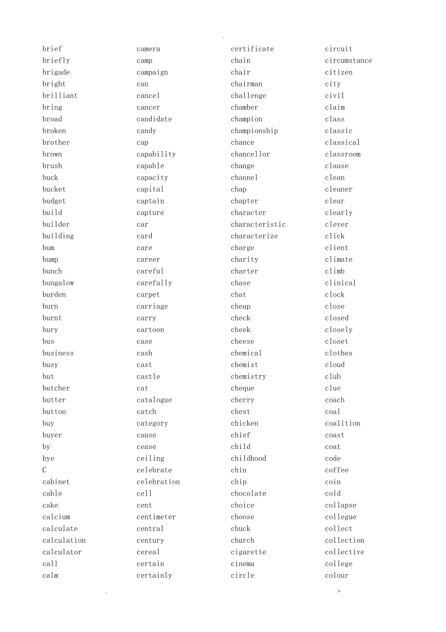 英语最常用的3000词_第3页