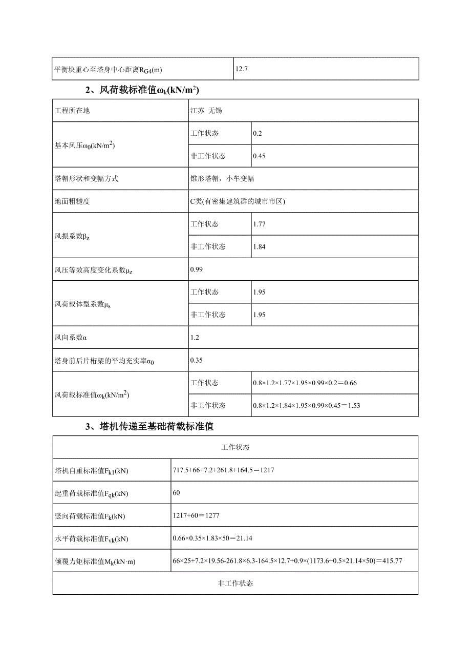 塔吊基础施工方案资料_第5页