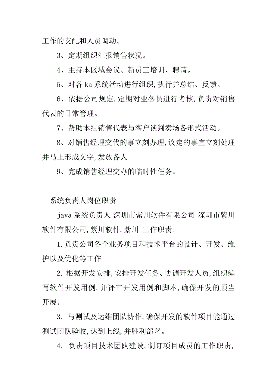 2023年岗位职责系统负责(3篇)_第4页