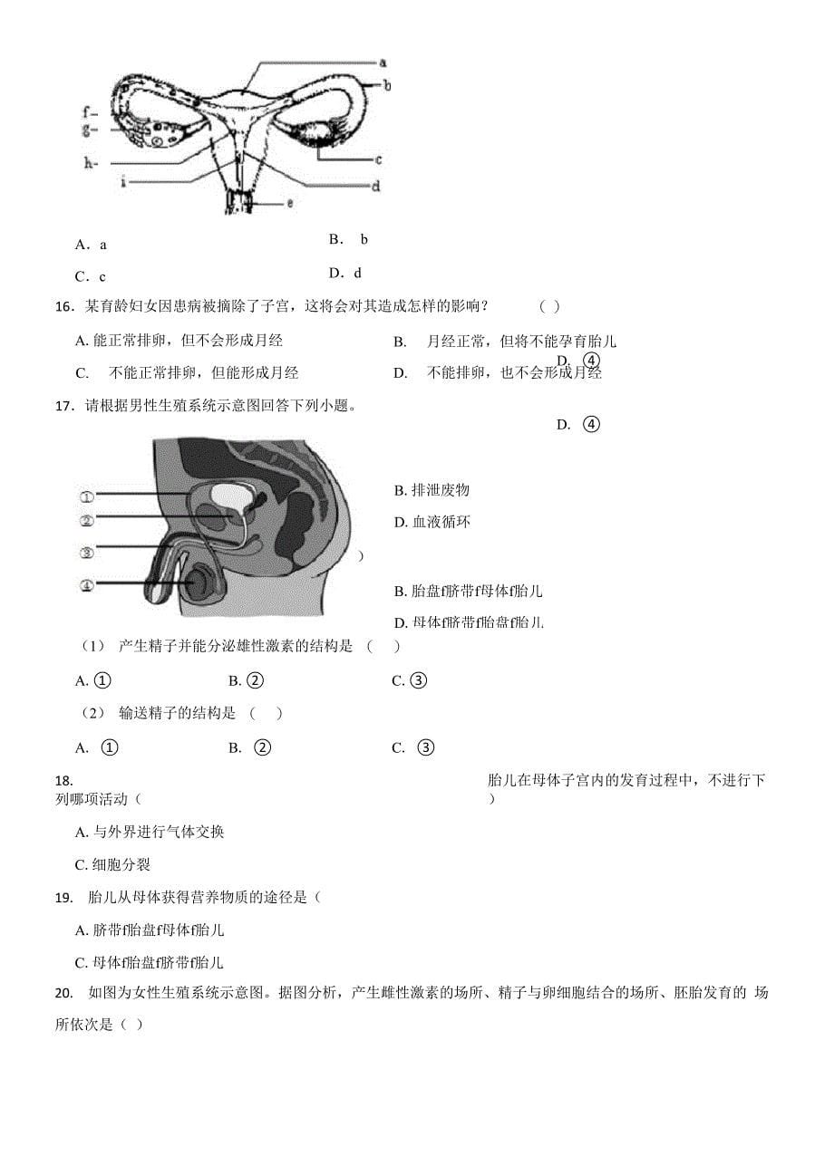 第二课 人的生殖_第5页