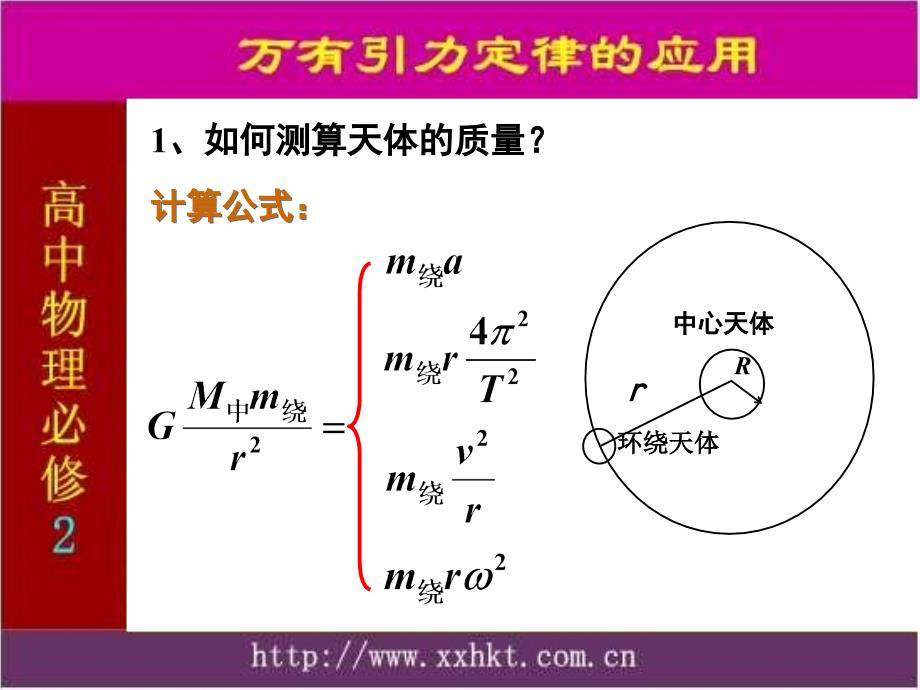 万有引力的应用分解_第4页