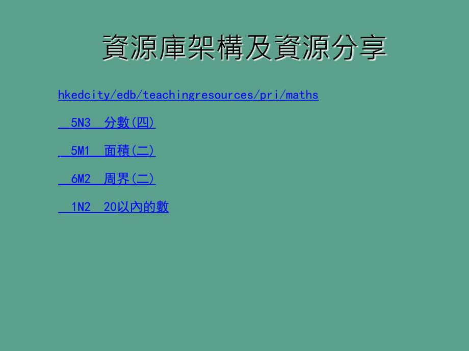 资源库架构及资源分享ppt课件_第2页