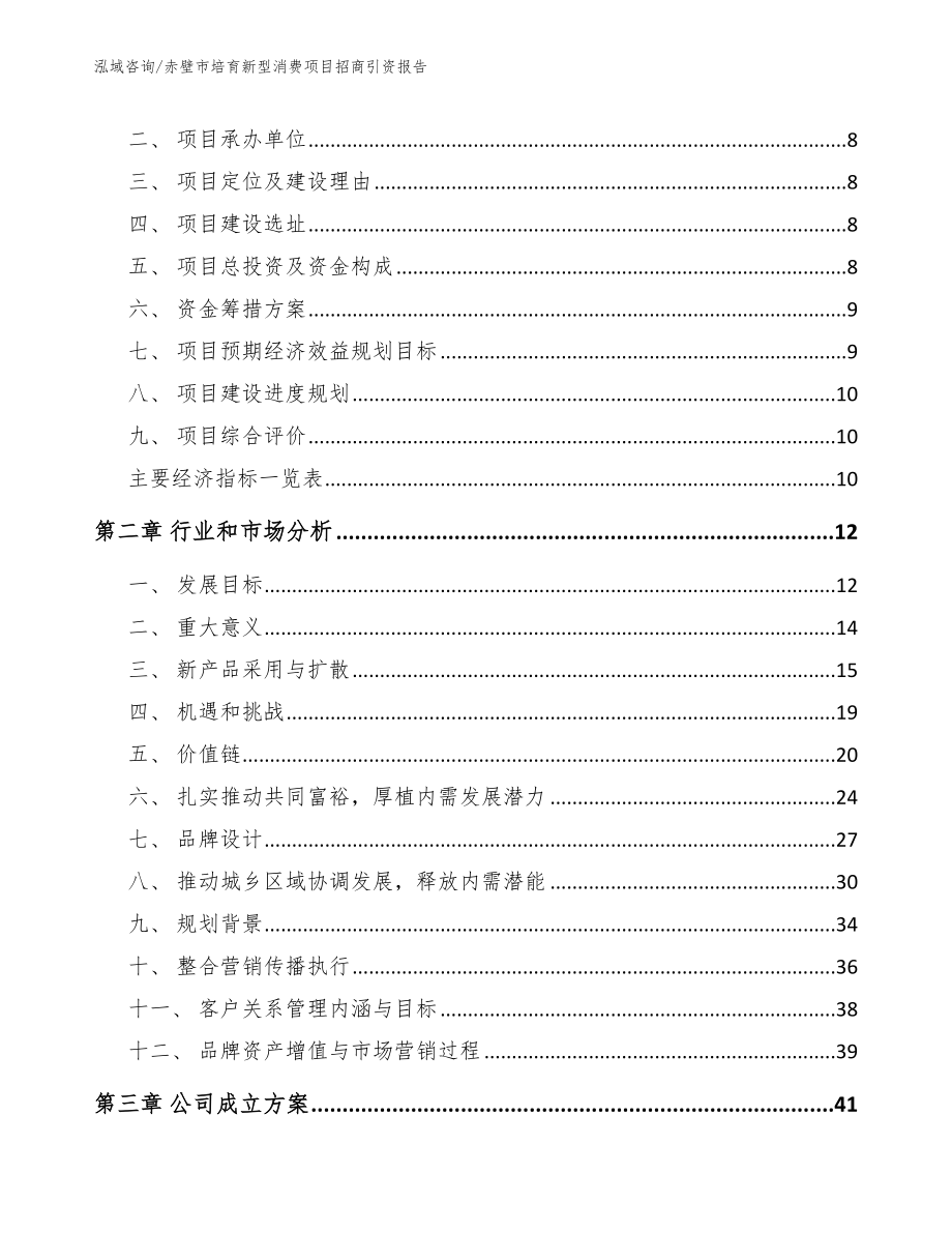 赤壁市培育新型消费项目招商引资报告_第3页