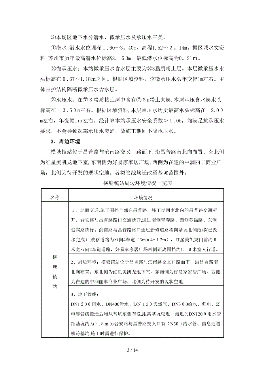 横塘镇站基坑开挖关键节点验收_第3页