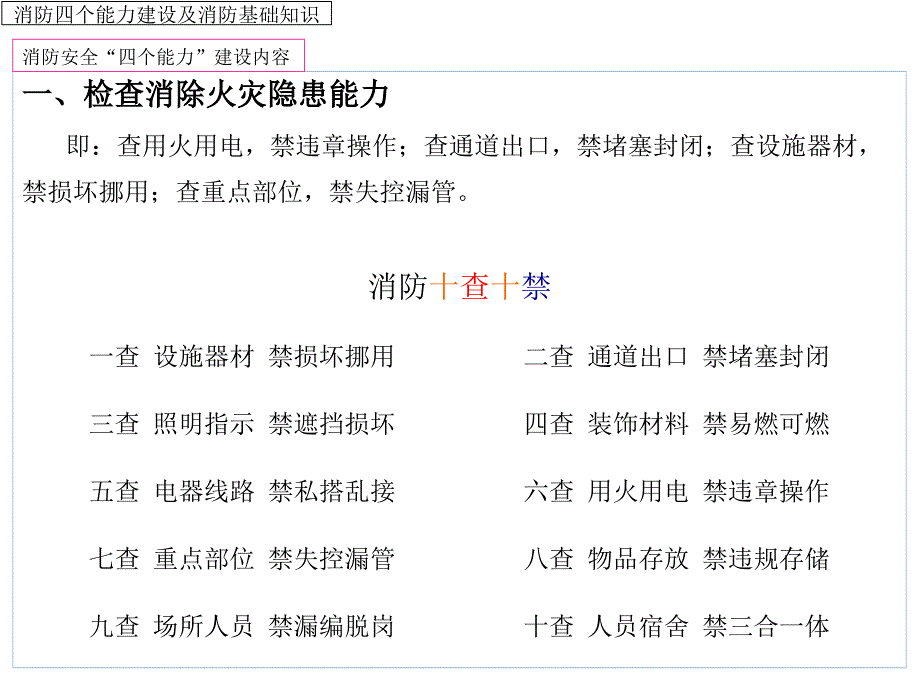 消防安全四个能力建设及消防基础知识_第4页