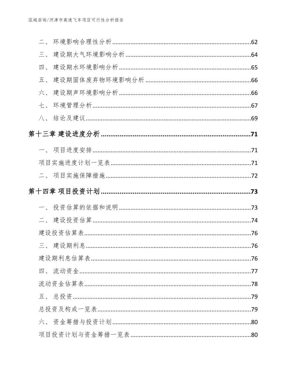 河津市高速飞车项目可行性分析报告_第5页