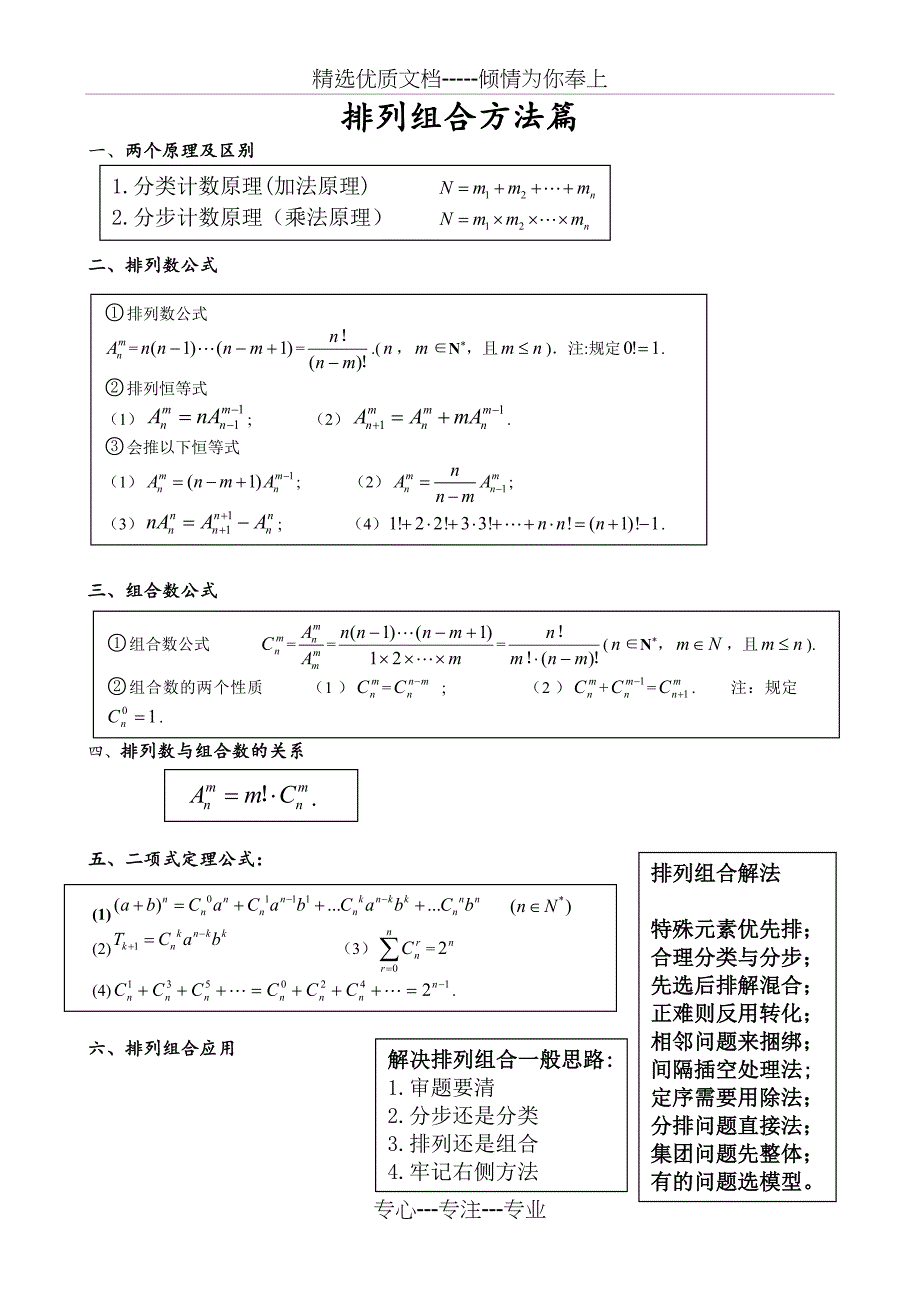 排列组合讲义(共7页)_第1页