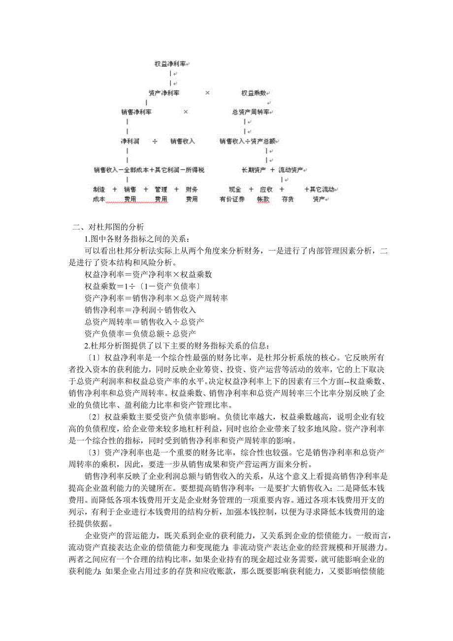 杜邦财务分析法及案例分析_第2页