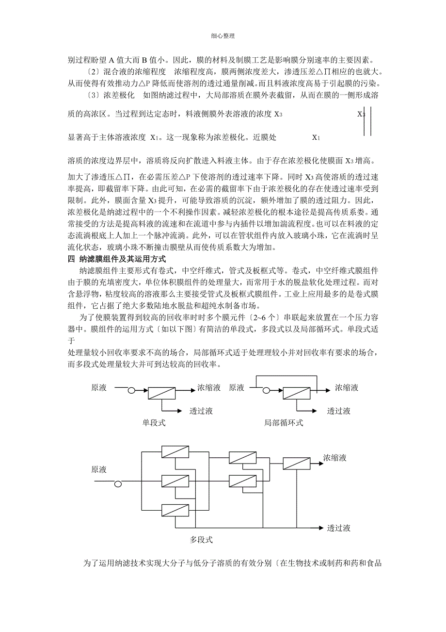 纳滤特性及分离过程_第2页