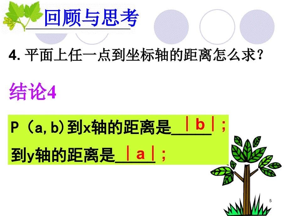 人教版七年级数学下册7.2.1用坐标表示地理位置ppt课件_第5页