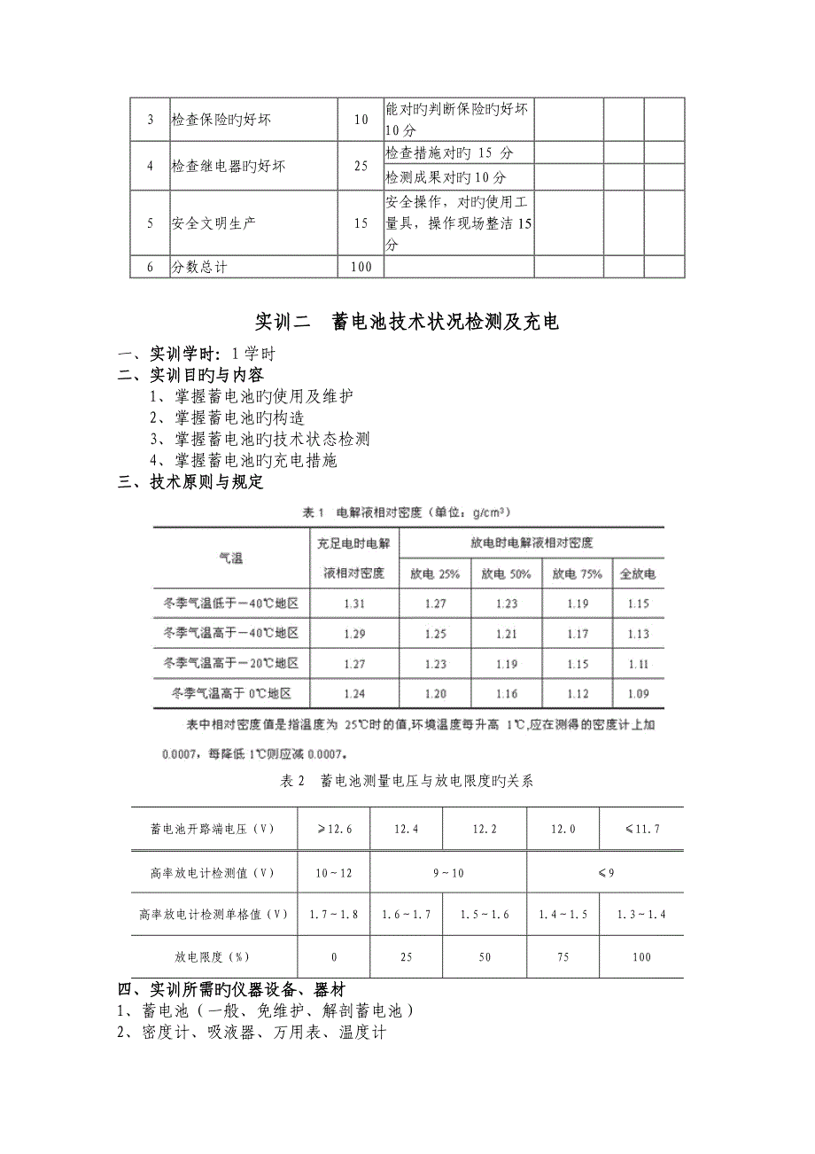 汽车电器实训指导书.doc_第2页