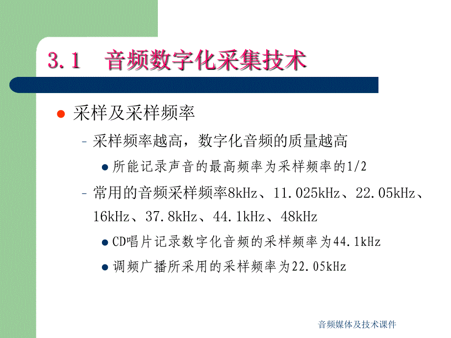 音频媒体及技术课件_第3页