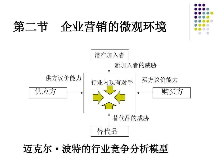 市场营销ppt课件第4章营销环境与竞争_第5页