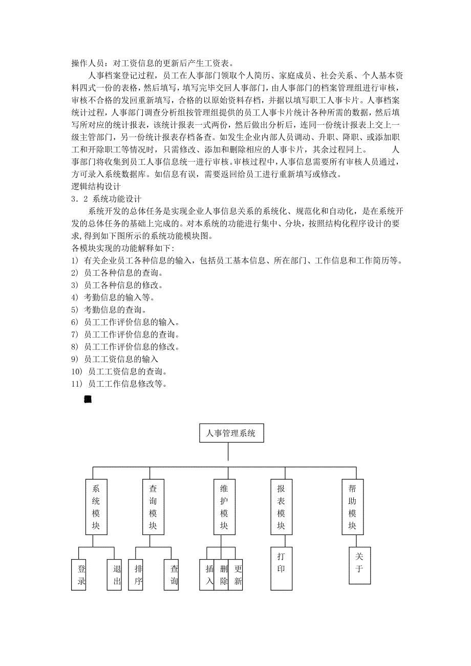 员工人事信息管理系统.doc_第5页