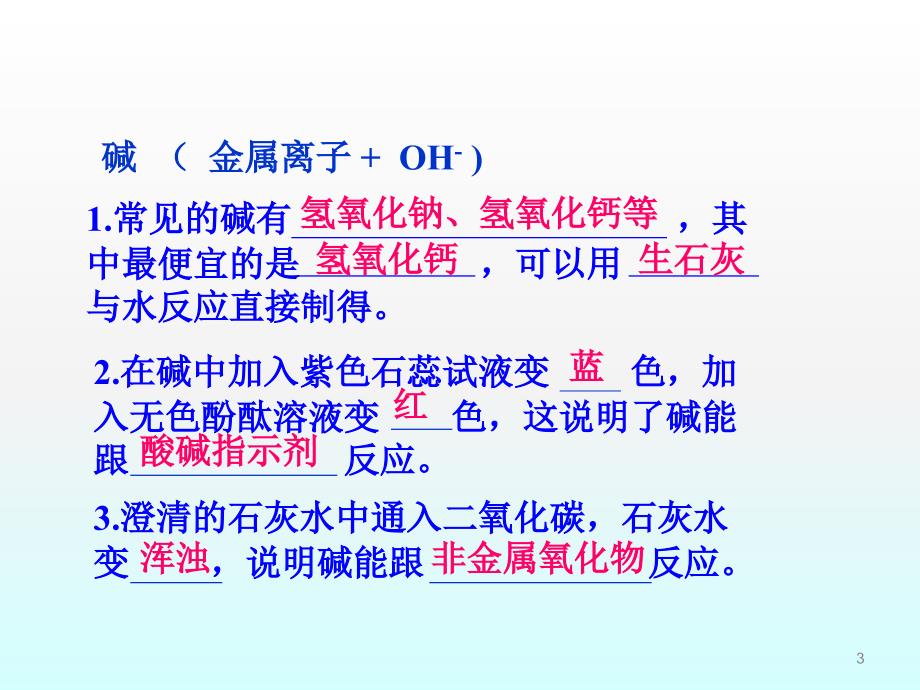 酸和碱发生的中和反应ppt课件_第3页