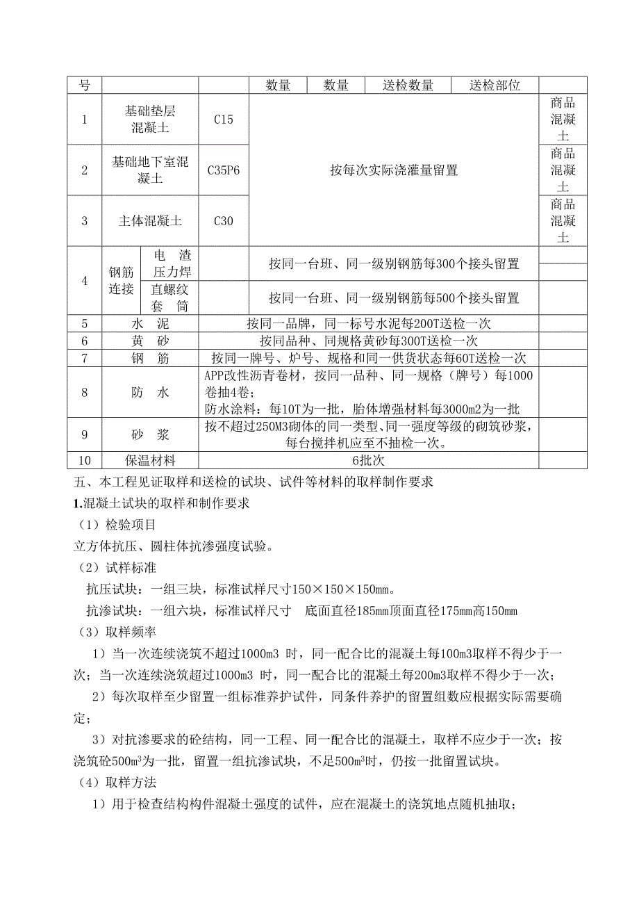 见证取样及送检计划.doc_第5页