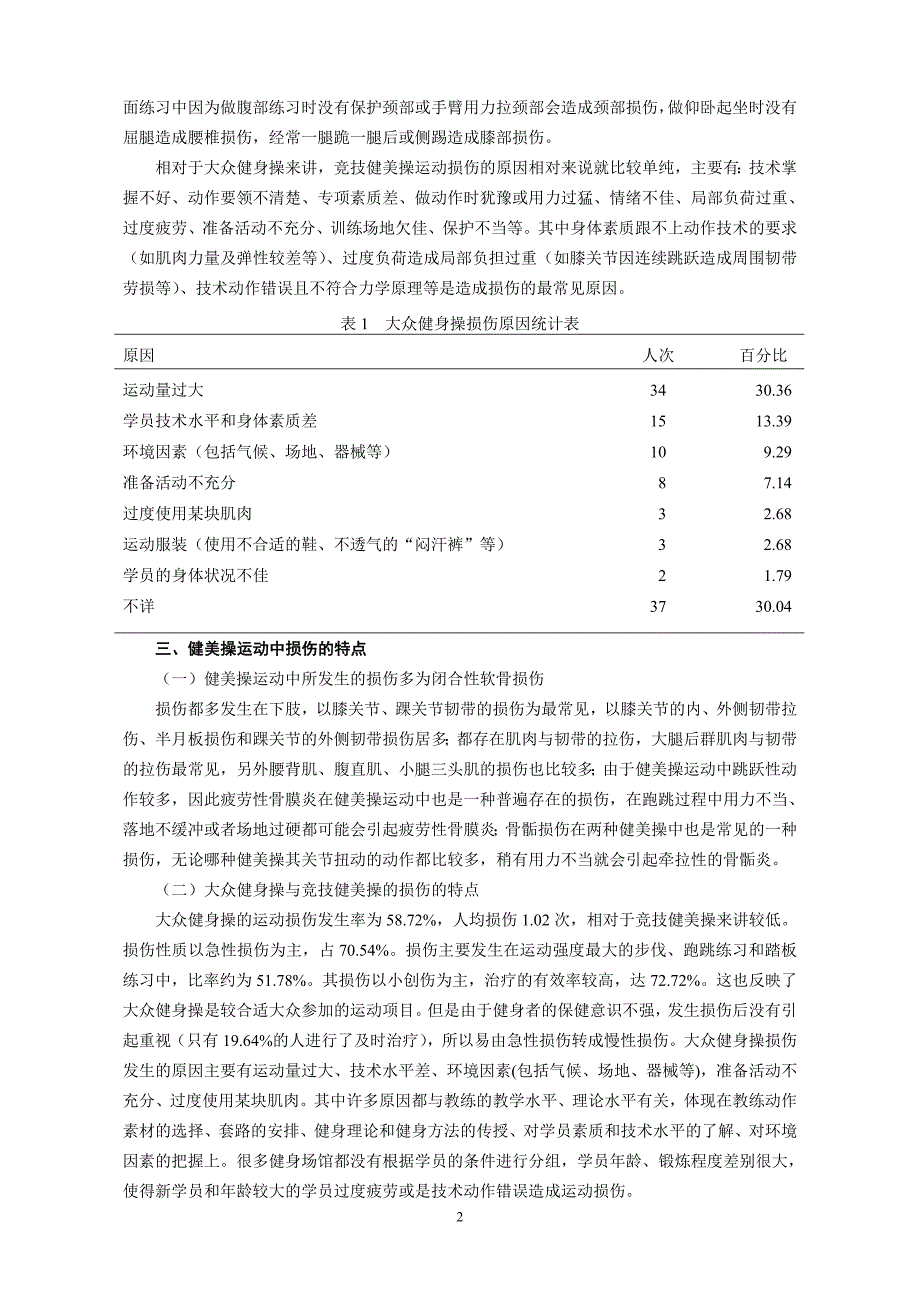 浅析健美操运动的损伤 (2).doc_第2页